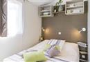 Chambre parentale Mobil-home Panorama au camping Kostarmoor