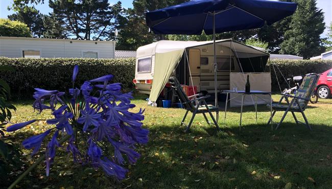 Emplacement camping du camping Kost Ar Moor Fouesnant