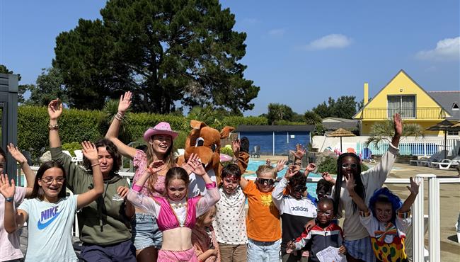 Club enfants a Fouesnant - camping Kost Ar Moor 