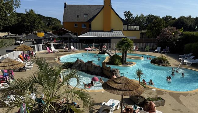 Espace Aquatique du Camping Kost Ar Moor à Fouesnant - Les Glénan.