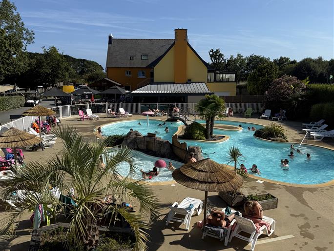 Espace Aquatique du Camping Kost Ar Moor à Fouesnant - Les Glénan.