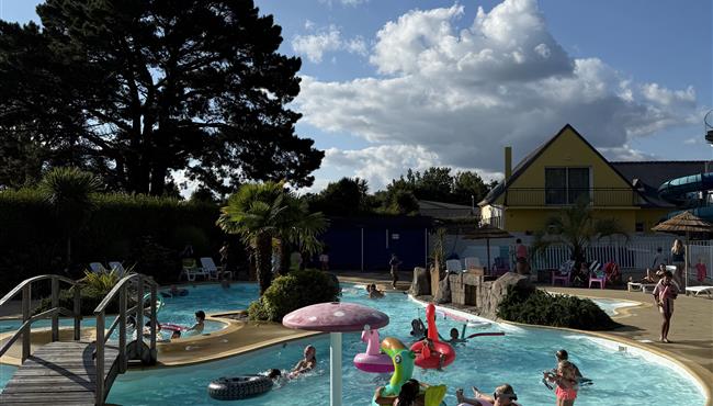 Espace Aquatique du Camping Kost Ar Moor à Fouesnant - Les Glénan.
