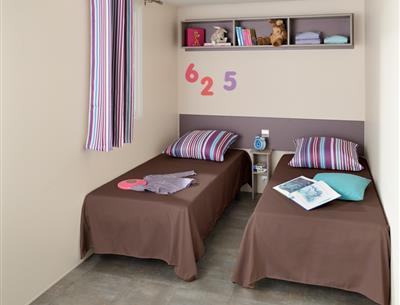 Mobil home  4 pers à louer au camping Kost ar Mor Fouesnant Les Glénan