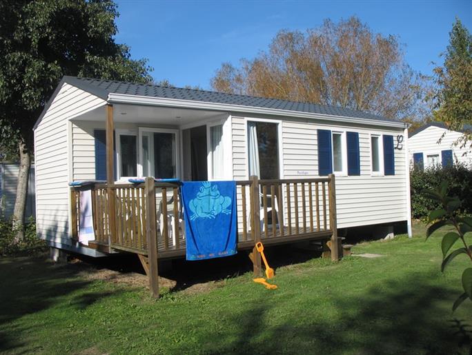 Mobil home Pacifique à louer au camping Kost Ar Moor à Fouesnant