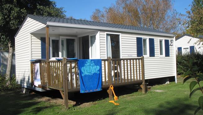 Mobil home Pacifique à louer au camping Kost Ar Moor à Fouesnant - Camping Kost Ar Moor - Fouesnant