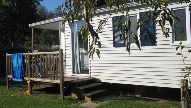 Mobil home Pacifique à louer au camping Kost Ar Moor à Fouesnant