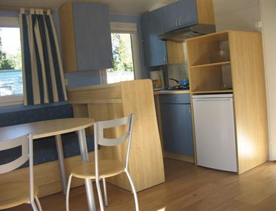 Mobil home Pacifique à louer au camping Kost Ar Moor à Fouesnant