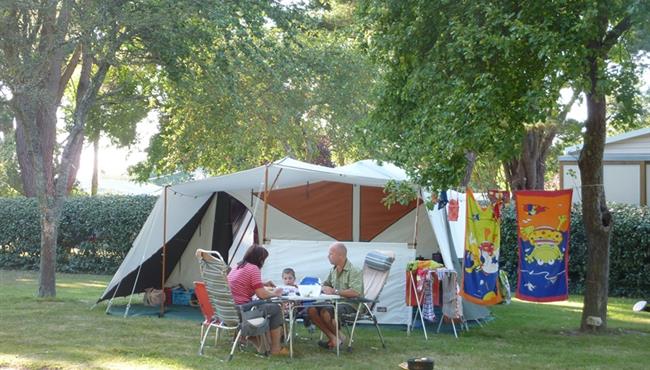 Emplacement camping du camping Kost Ar Mor Fouesnant