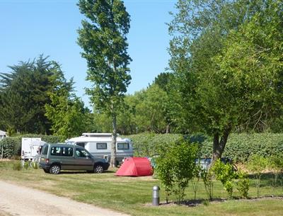 Emplacement camping du camping Kost Ar Moor Fouesnant