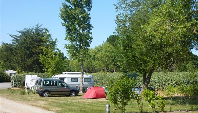 Emplacement camping du camping Kost Ar Moor Fouesnant