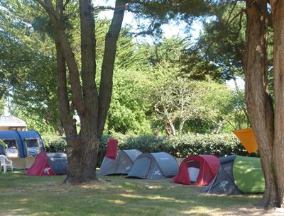 Emplacement camping du camping Kost Ar Moor Fouesnant