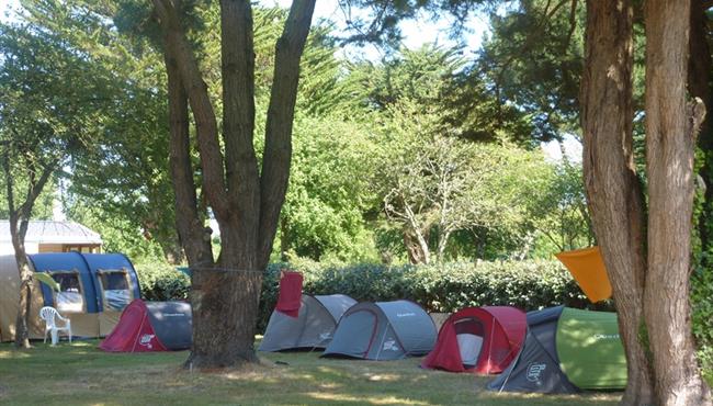 Emplacement camping du camping Kost Ar Moor Fouesnant