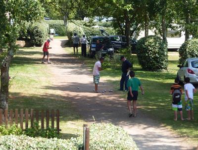 Tournois de pétanque au Camping Kost Ar Moor à Fouesnant