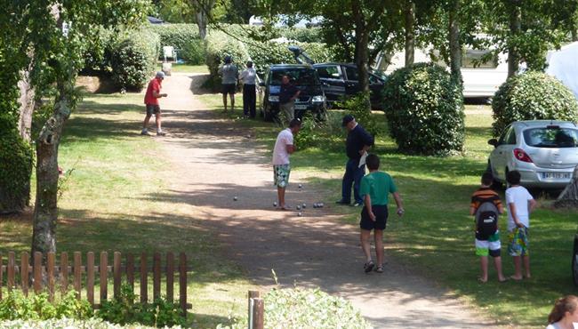 Tournois de pétanque au Camping Kost Ar Moor à Fouesnant
