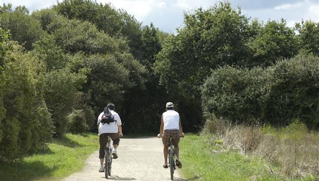 120km de sentiers aménagés en partant du camping kost-ar-moor