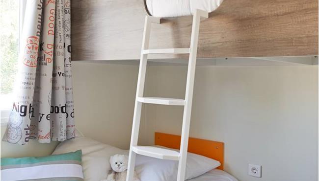 chambre mobil home 4/5 pers - camping kostarmoor 