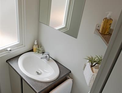 Salle de bain mobil home 4/5 pers - camping kost ar moor 