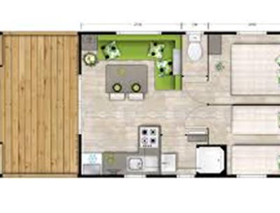 location mobil-home Panorama camping KostArMoor