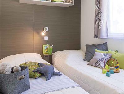 Chambre enfants Mobil-home Panorama au camping Kostarmoor