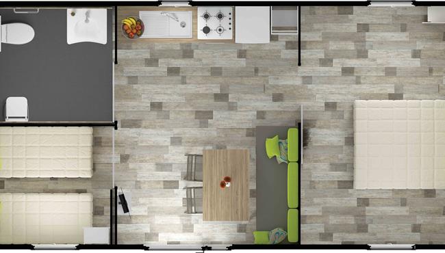 mobil-home handicapés kost-ar-moor plan