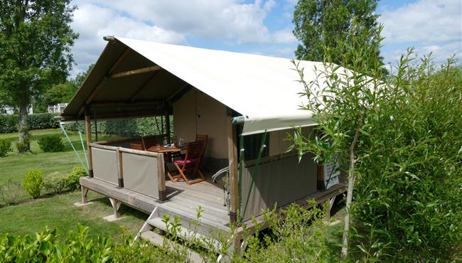 location de tente glamping au Kostarmoor