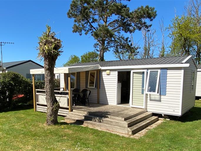 mobil home 3 chambres location Fouesnant