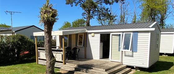 mobil home 3 chambres location Fouesnant - Camping Kost Ar Moor - Fouesnant