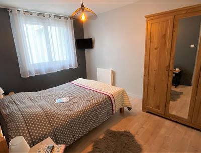 chambre appartement à Fouesnant - camping kostarmoor 