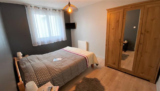 chambre appartement à Fouesnant - camping kostarmoor 