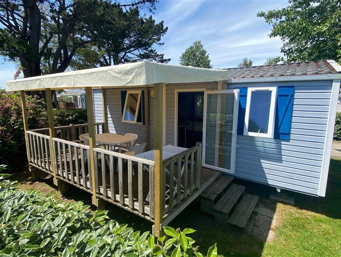 Mobil home Grand Confort à louer au camping Kost Ar Moor à Fouesnant