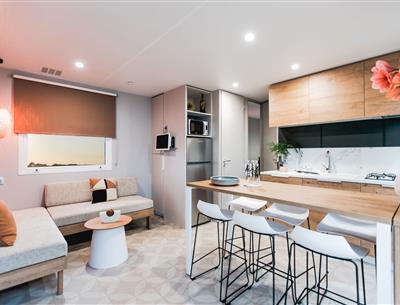 mobil-home Cottage à louer 3 chambres camping Kost Ar Moor fouesnant bretagne