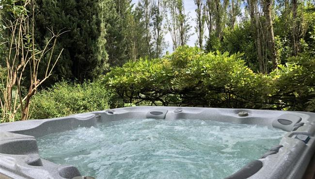 mobil-home Cottage à louer 3 chambres jacuzzi spa camping Kost Ar Moor fouesnant bretagne