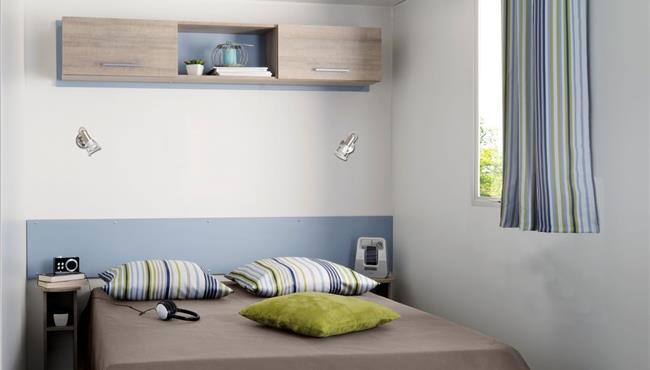 mobil-home Cottage à louer 2 chambres jacuzzi spa camping Kost Ar Moor fouesnant bretagne